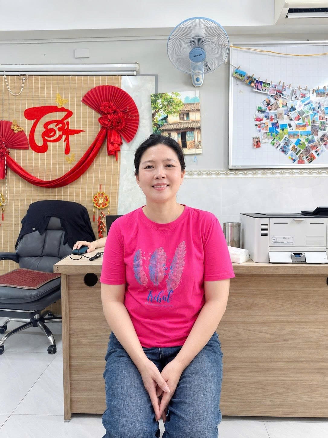 Chị Nguyễn Thị Kiều Hoa, sinh năm 1990, quê An Giang - giỏi giúp việc nhà