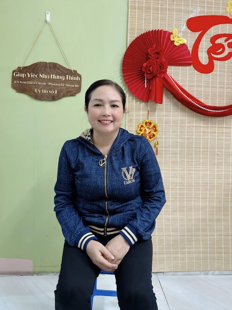 Chị Trương Thị Ngọc - 1975 - Vĩnh Long - chuyên chăm ông bà, chăm bệnh , giúp việc nhà  - Lương 7 triệu