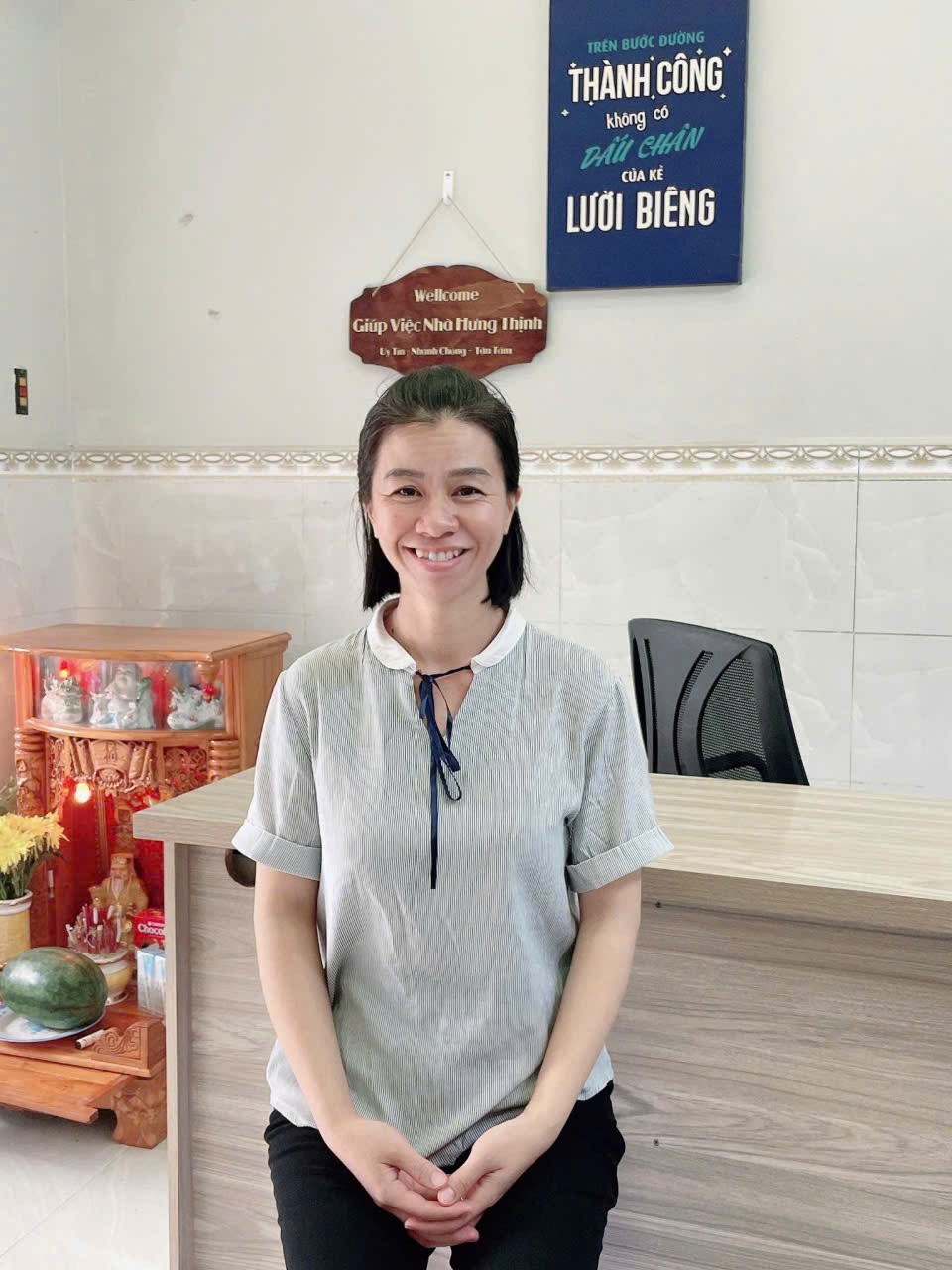 Cô Võ Thị Diễm Thụy tìm việc giúp việc nhà,chăm bé làm lâu dài LH 0963255570 nhận việc ngay