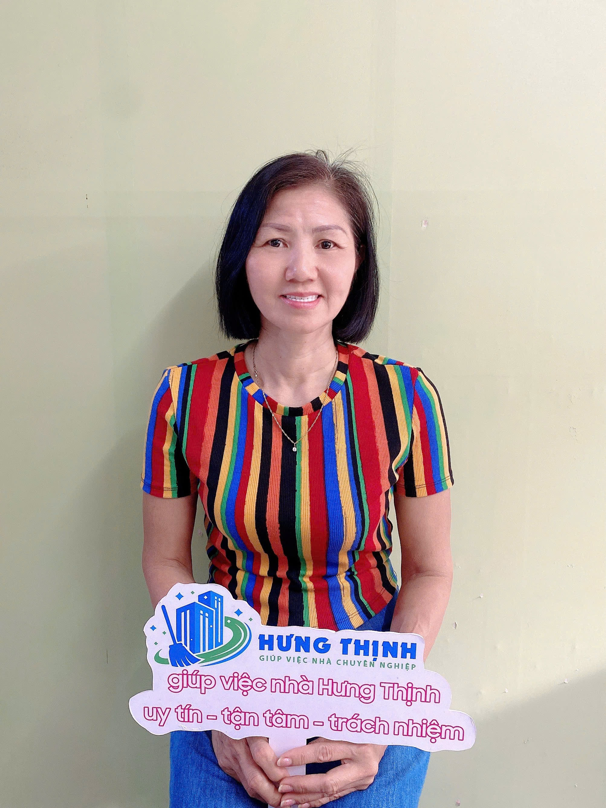 Chị Hải chuyên chăm bé sơ sinh và giúp việc nhà làm tết được