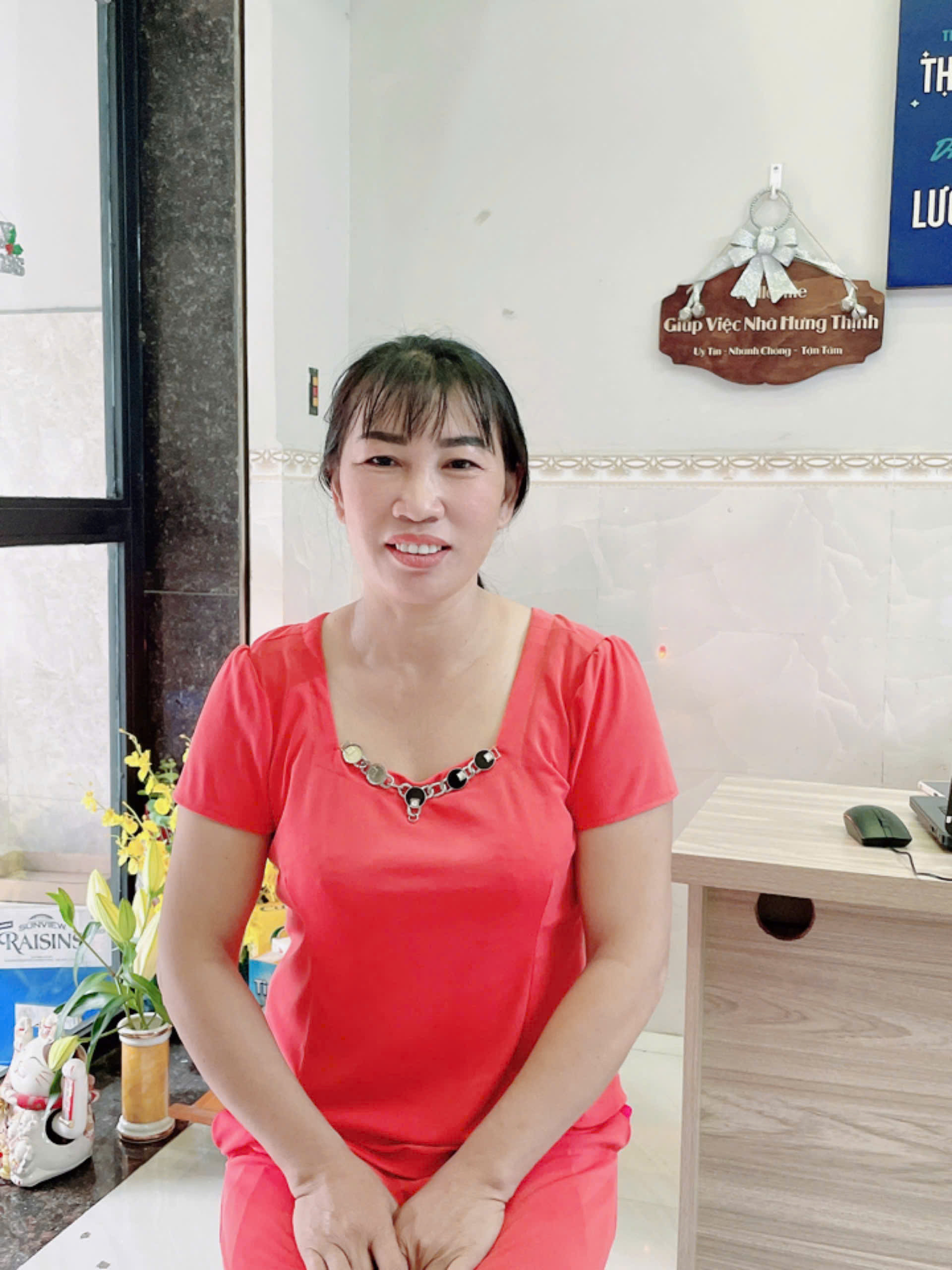 Chị Hồ Thị Vinh- 1979 Phú Yên - chuyên giúp việc nhà - chăm bé - Lương 7 triệu