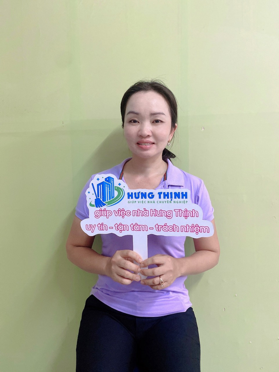 Chị Nhiêu Thị Lệ Chi sinh năm 1983 quê Trà Vinh, đang tìm công việc bao ăn ở lại