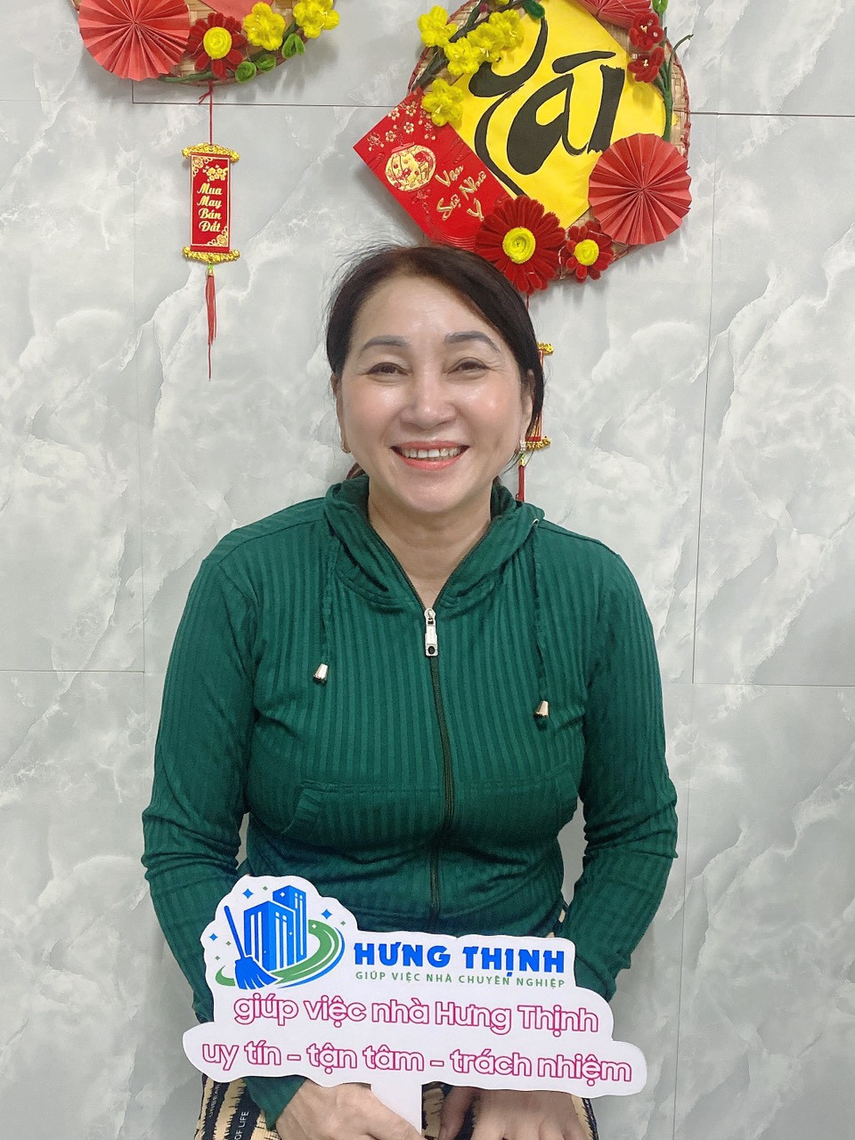 Chị Tô Thị Mững,đang đang tìm công việc chăm ông/ bà, giúp việc nhà, chỉ yêu cầu mức lương 7tr/ th