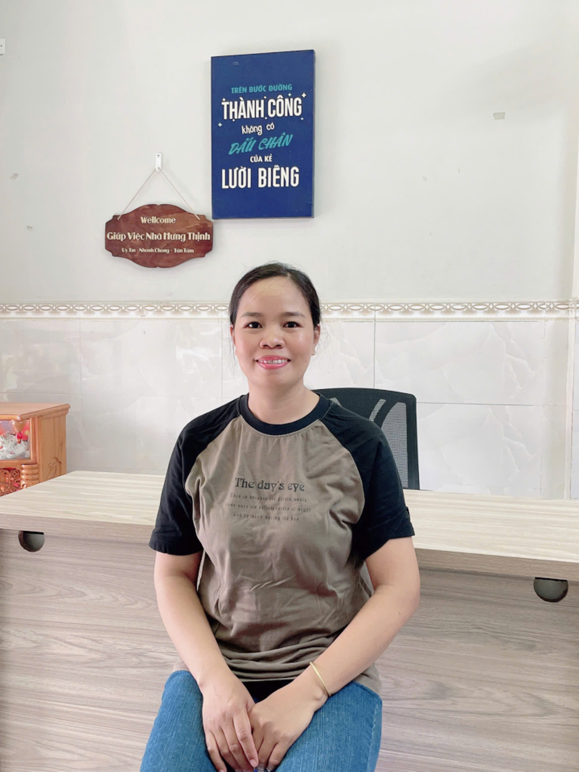 Cô Sa Khươl (1986) Vĩnh Long cần tìm việc giúp việc nhà, chăm bé làm lâu dài