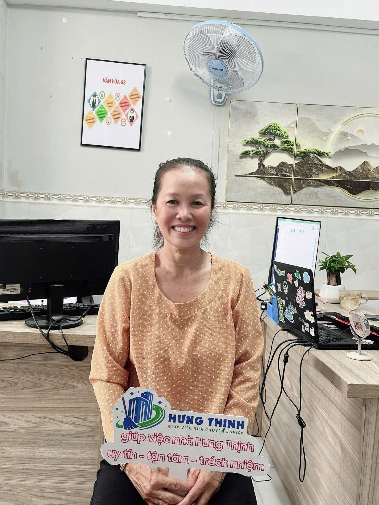 Chị Nguyễn Thị Điệp - 1975 - Bến Tre - chuyên giúp việc nhà - chăm bé - Lương 7 triệu