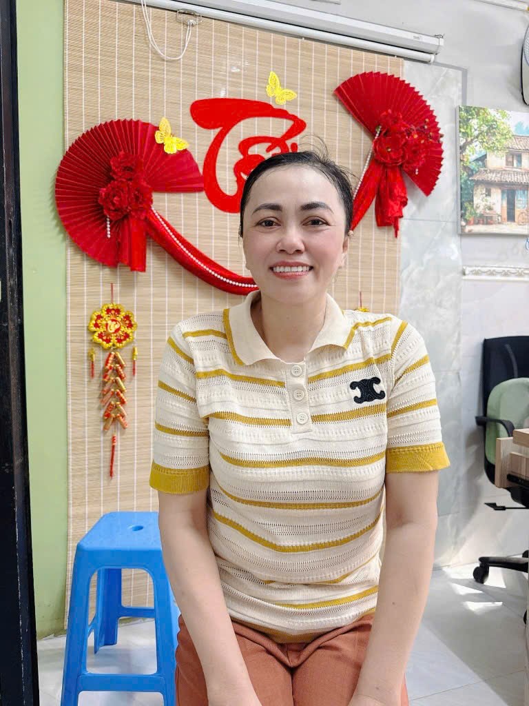 Chị Đặng Thị Kim Huệ - 1977 - Tiền Giang - chuyên giúp việc nhà - chăm bé - Lương 7 triệu