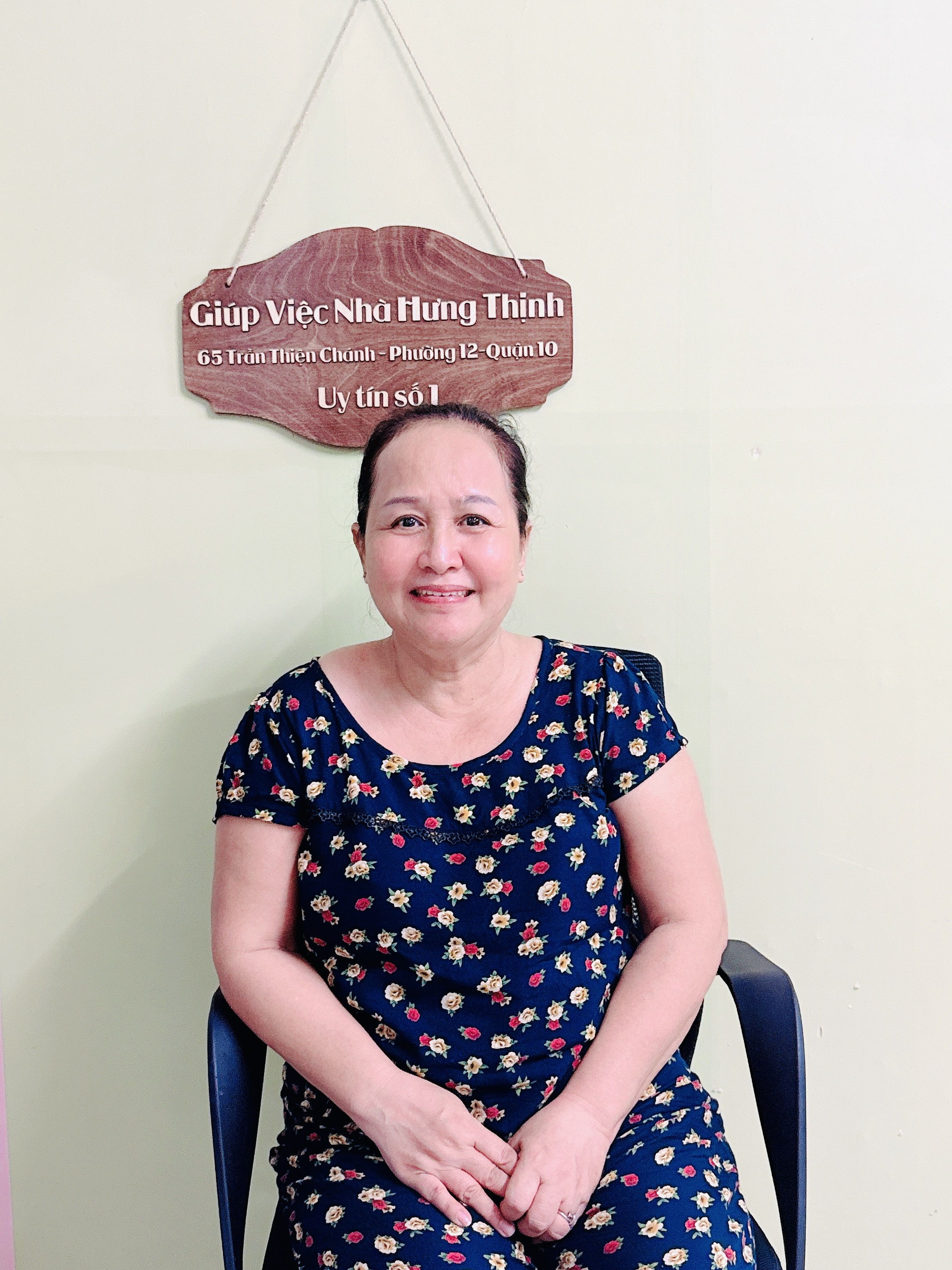 Cô Lê Thị Ánh Hồng, sinh năm 1969, quê Bến Tre, nấu ăn ngon