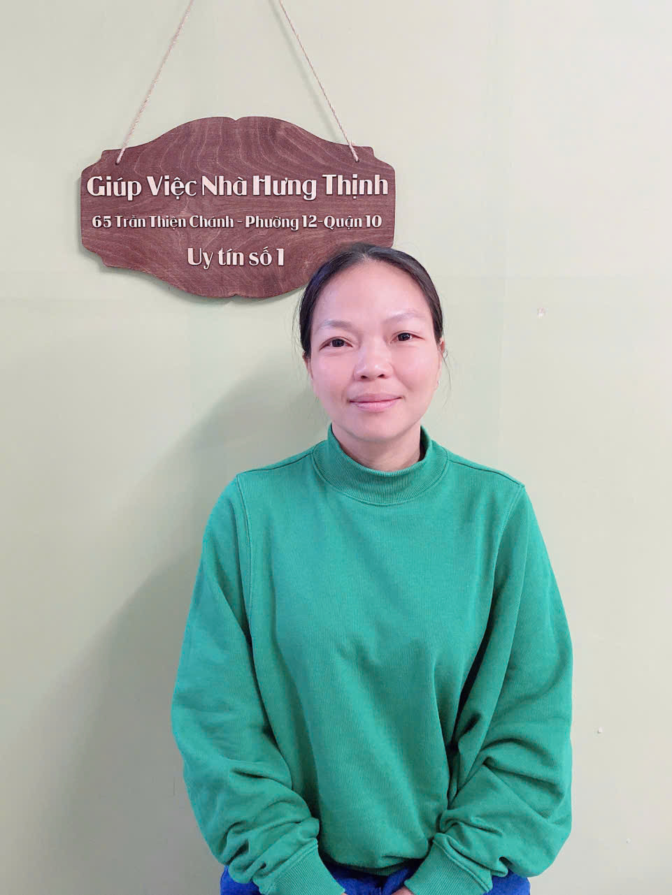 Chị Nguyễn Thị Mỹ Dung - 1983- Tiền Giang - chuyên giúp việc nhà - chăm bé - Lương 7 triệu