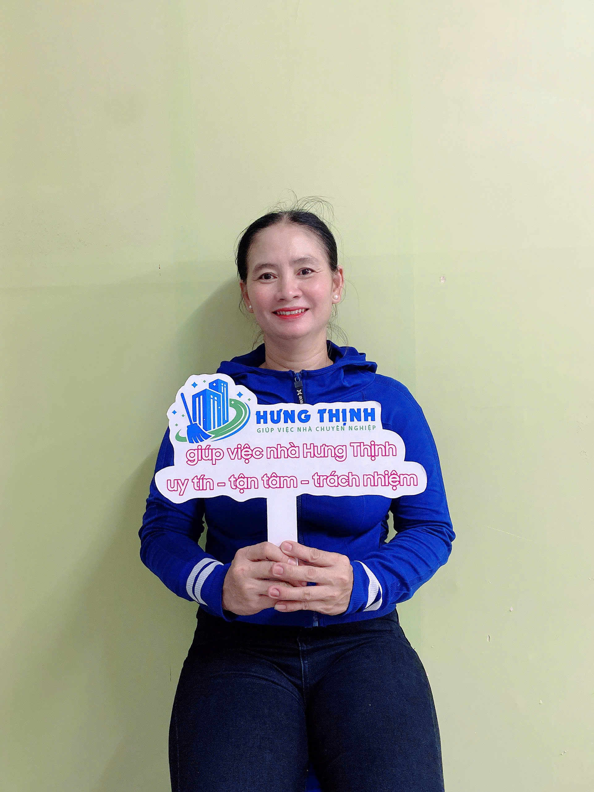 Chị Trần Thị Hằng - 1982 - Long An - chuyên giúp việc nhà - chăm bé - Lương 7 triệu