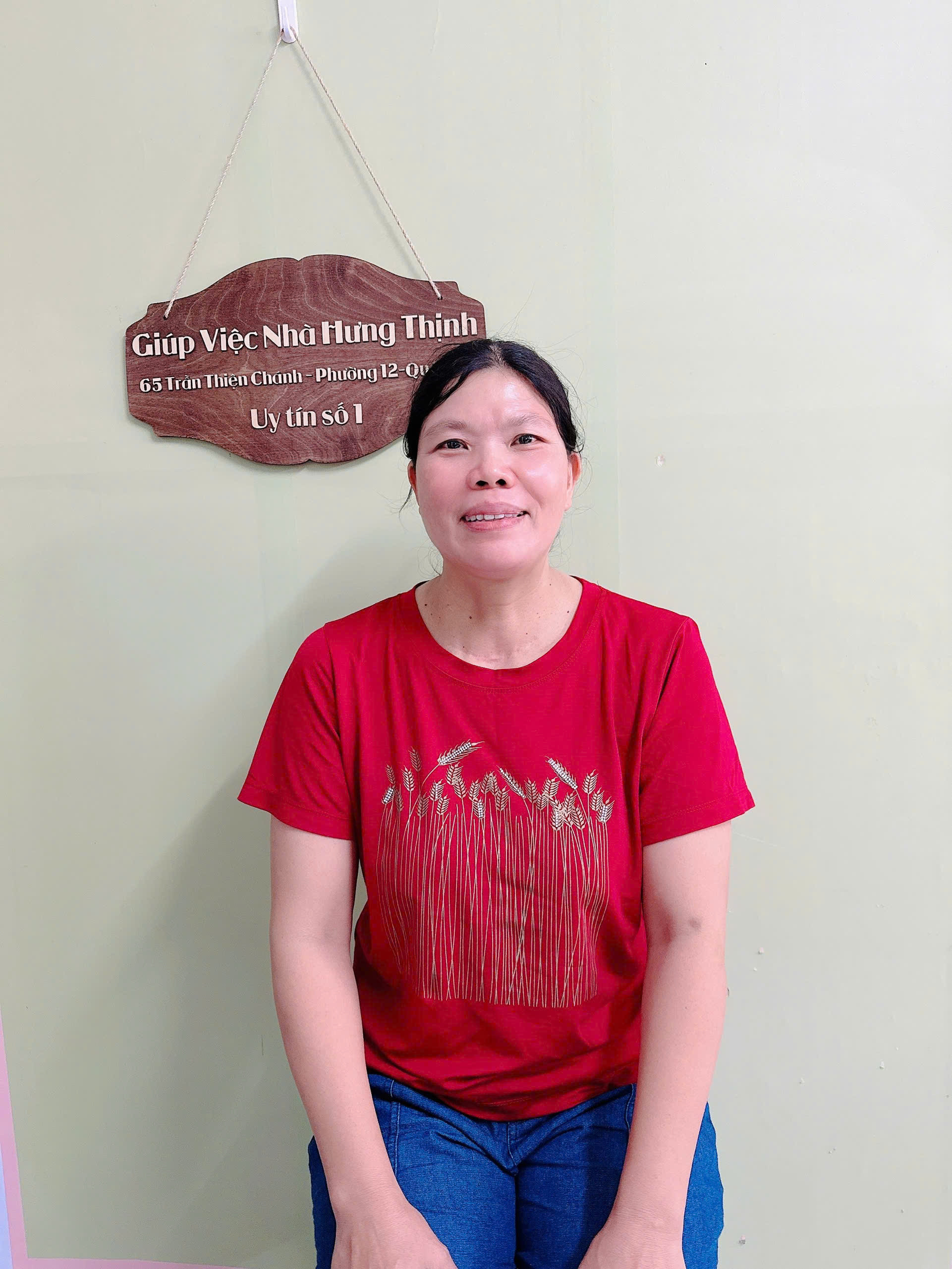 Chị Nguyễn Thị Kim Liên - 1977- Bình Thuận - chuyên giúp việc nhà - chăm bé - Lương 7 triệu