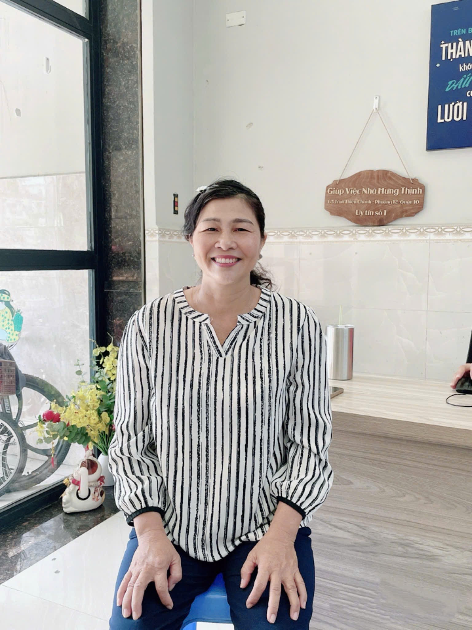 Chị Nguyễn Thị Huệ - 1975 - An Giang - chuyên giúp việc nhà - chăm bé - Lương 7 triệu