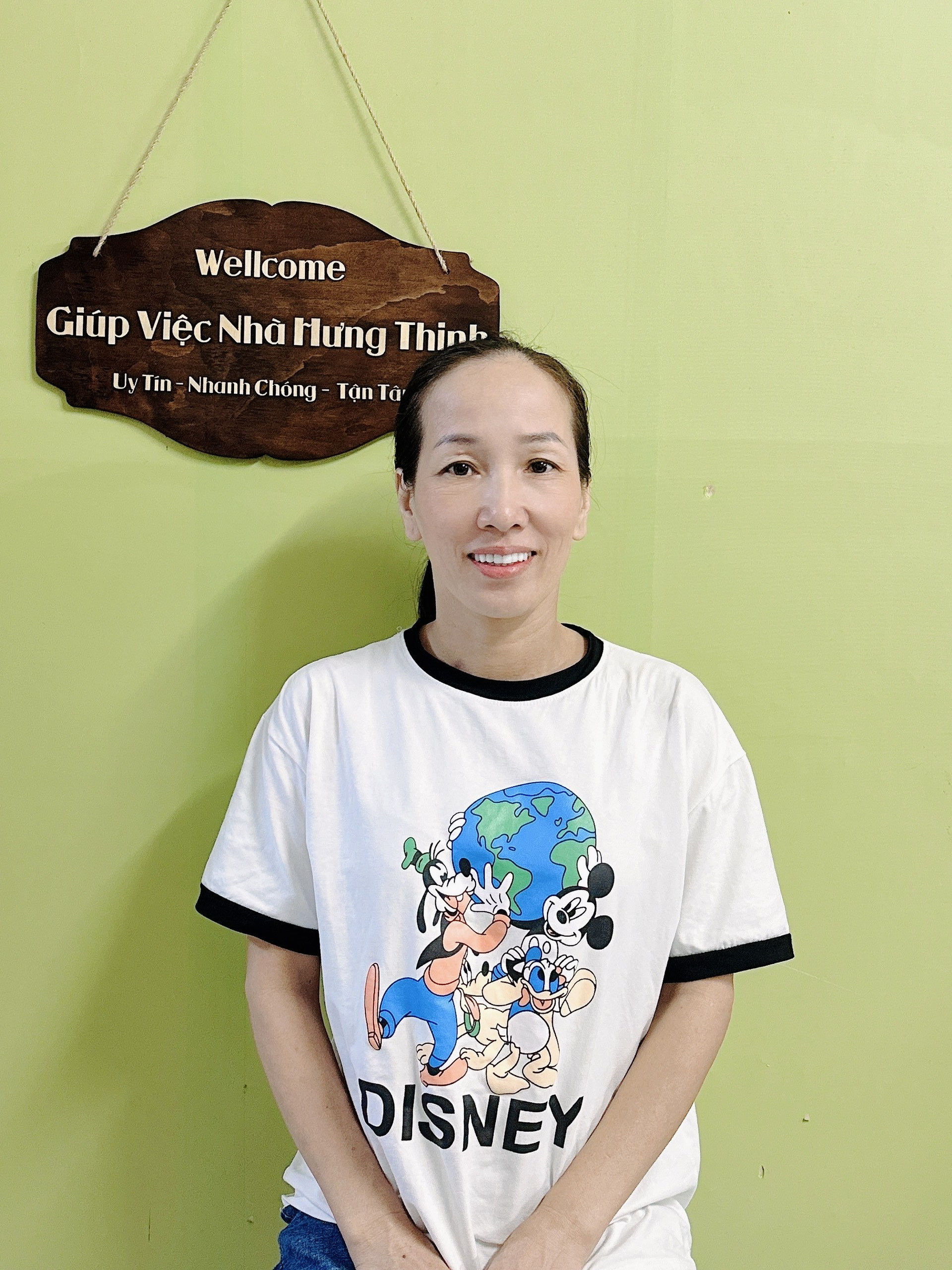 Trần Thị Diễm Tuyết - 1979- Tiền Giang - chuyên giúp việc nhà , chăm bé được 6 năm duy nhất 1 nhà