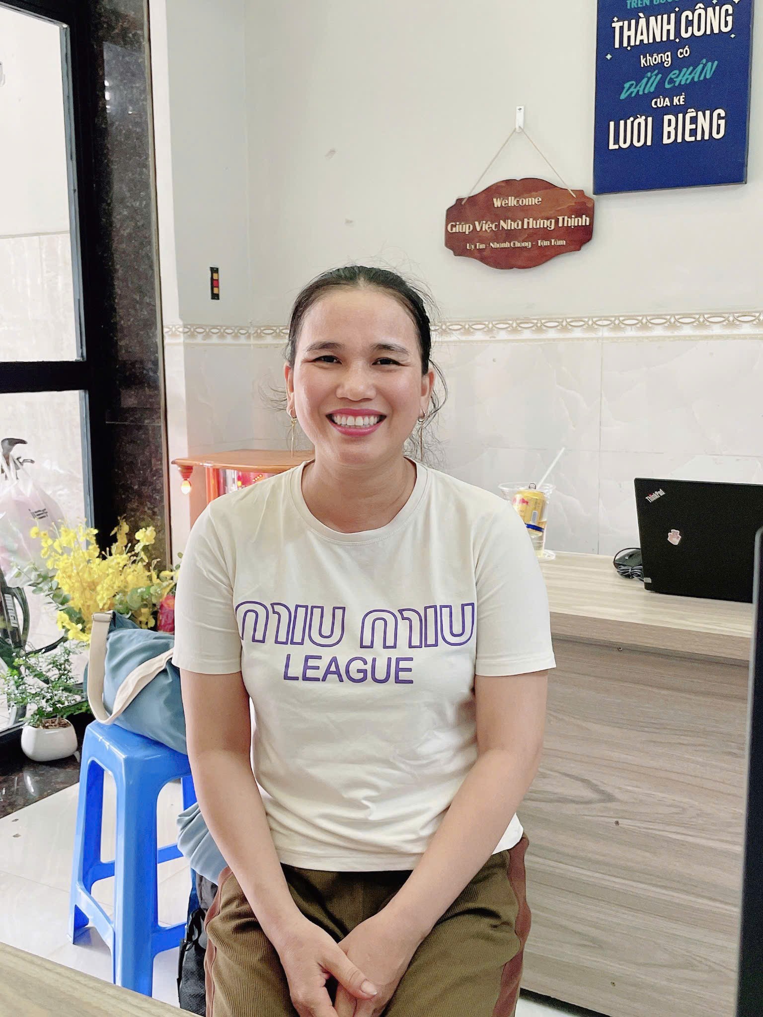 TÌM VIỆC Ở LẠI LÀM TẾT ĐƯỢC Chị Phan Thị Thư - 1981 - Phú Yên - Lương 7 triệu