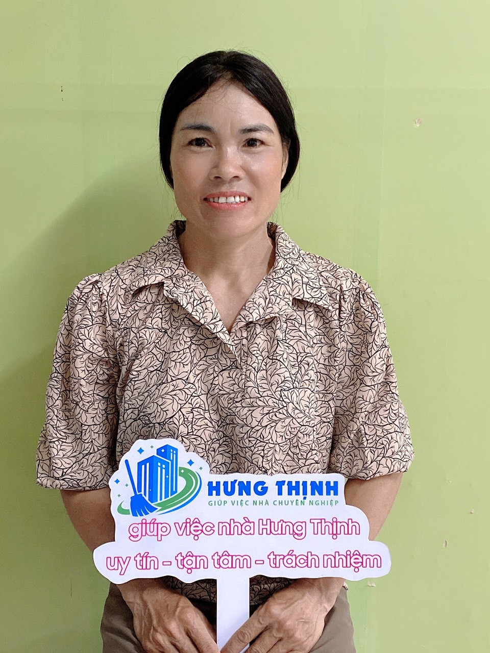 Lê Thị Nhiệt tìm việc