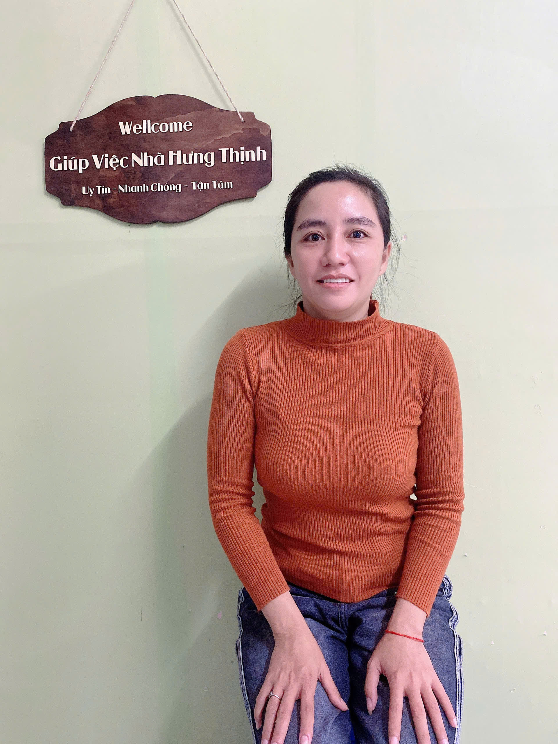 Cao Huỳnh Thị Xuân Khen - 1989- Bình Thuận - chuyên giúp việc nhà, chăm bé