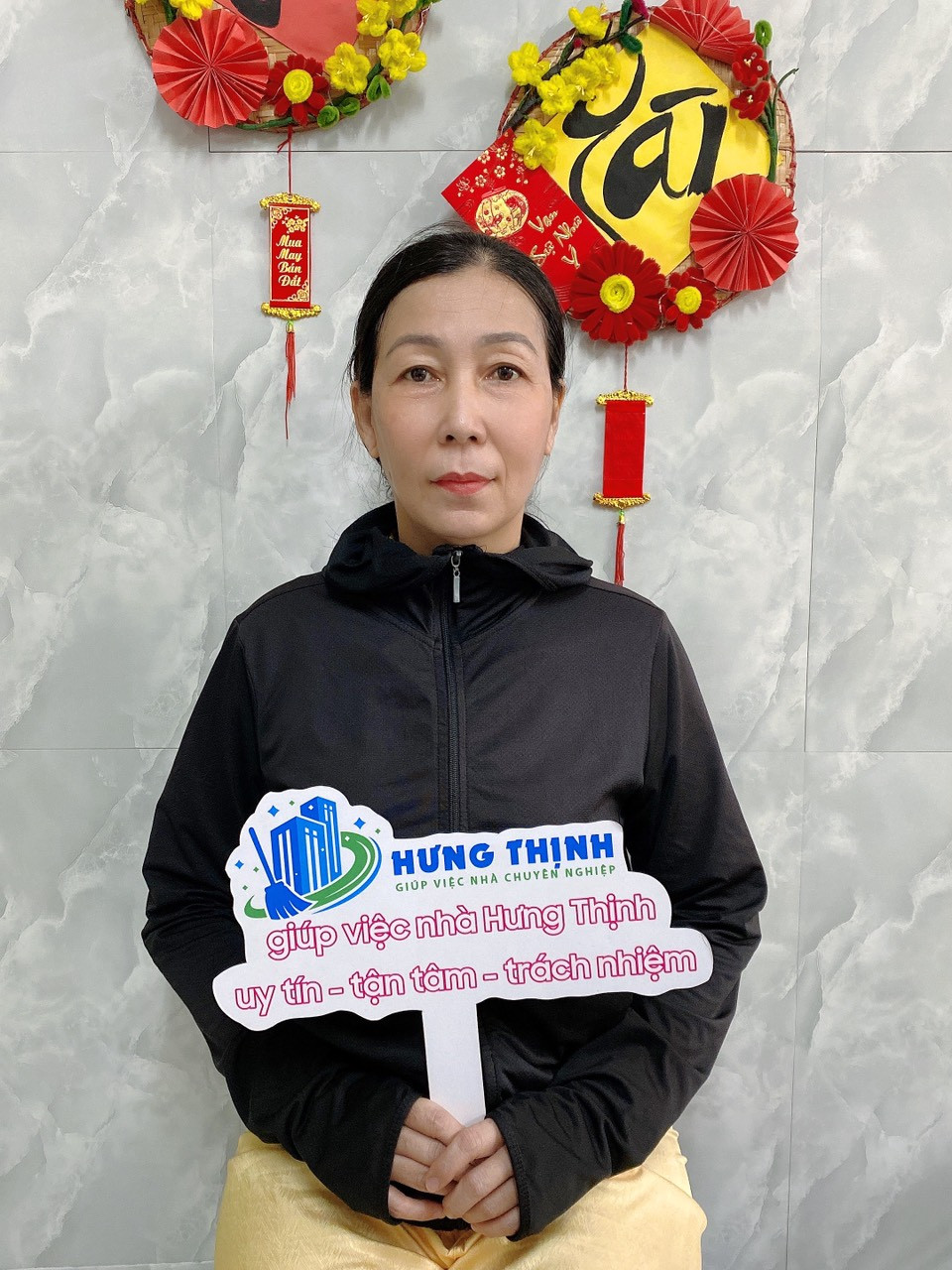 Chị Trương Đan Thùy, sinh năm 1974, quê Quảng Ngãi, nấu ăn ngon - giúp việc giỏi