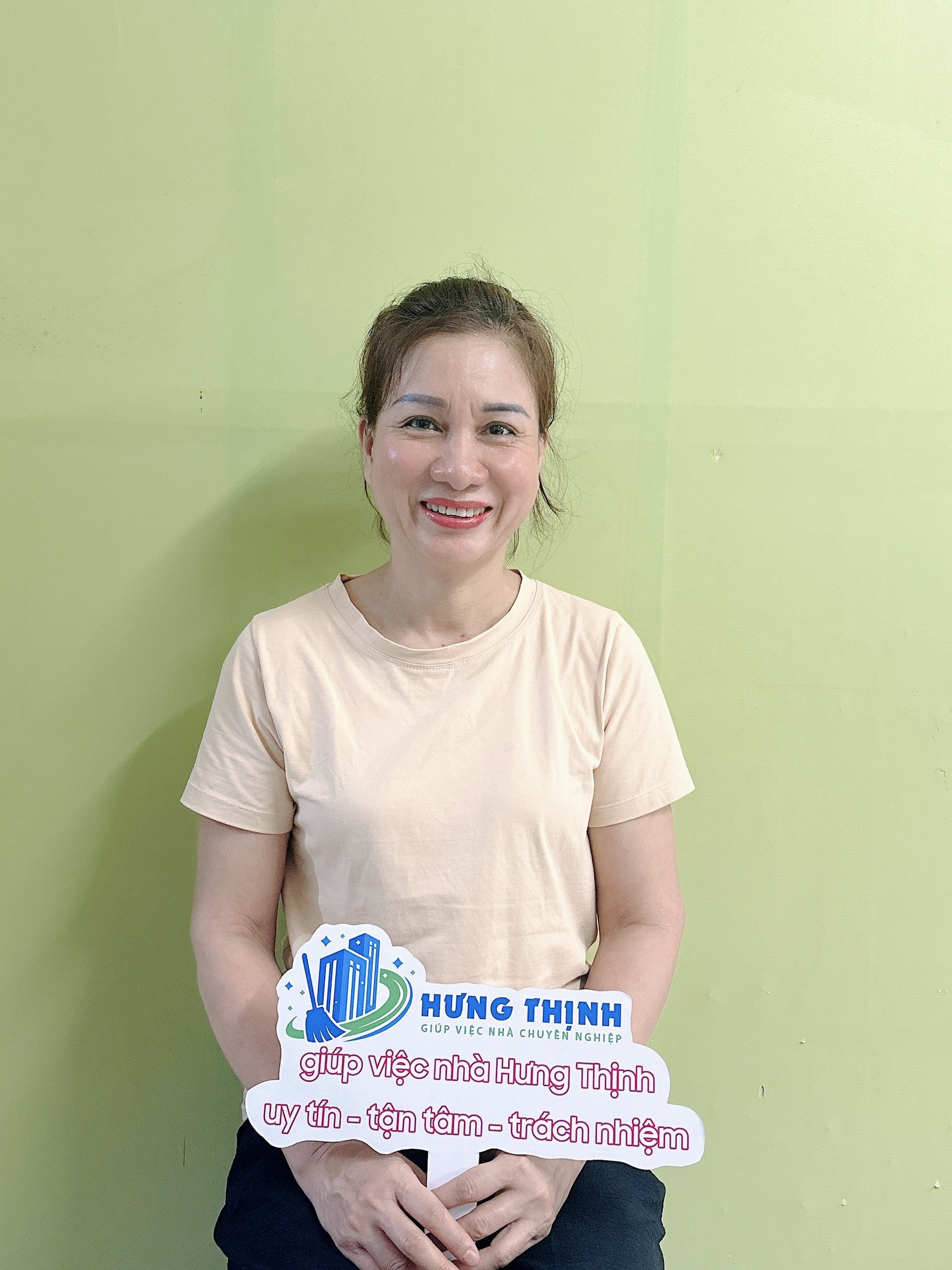 Chị Hạnh sinh năm 1980 ở quê Bến Tre đang cần tìm việc làm, chăm bé giỏi, nấu ăn ngon Tết ở lại làm được