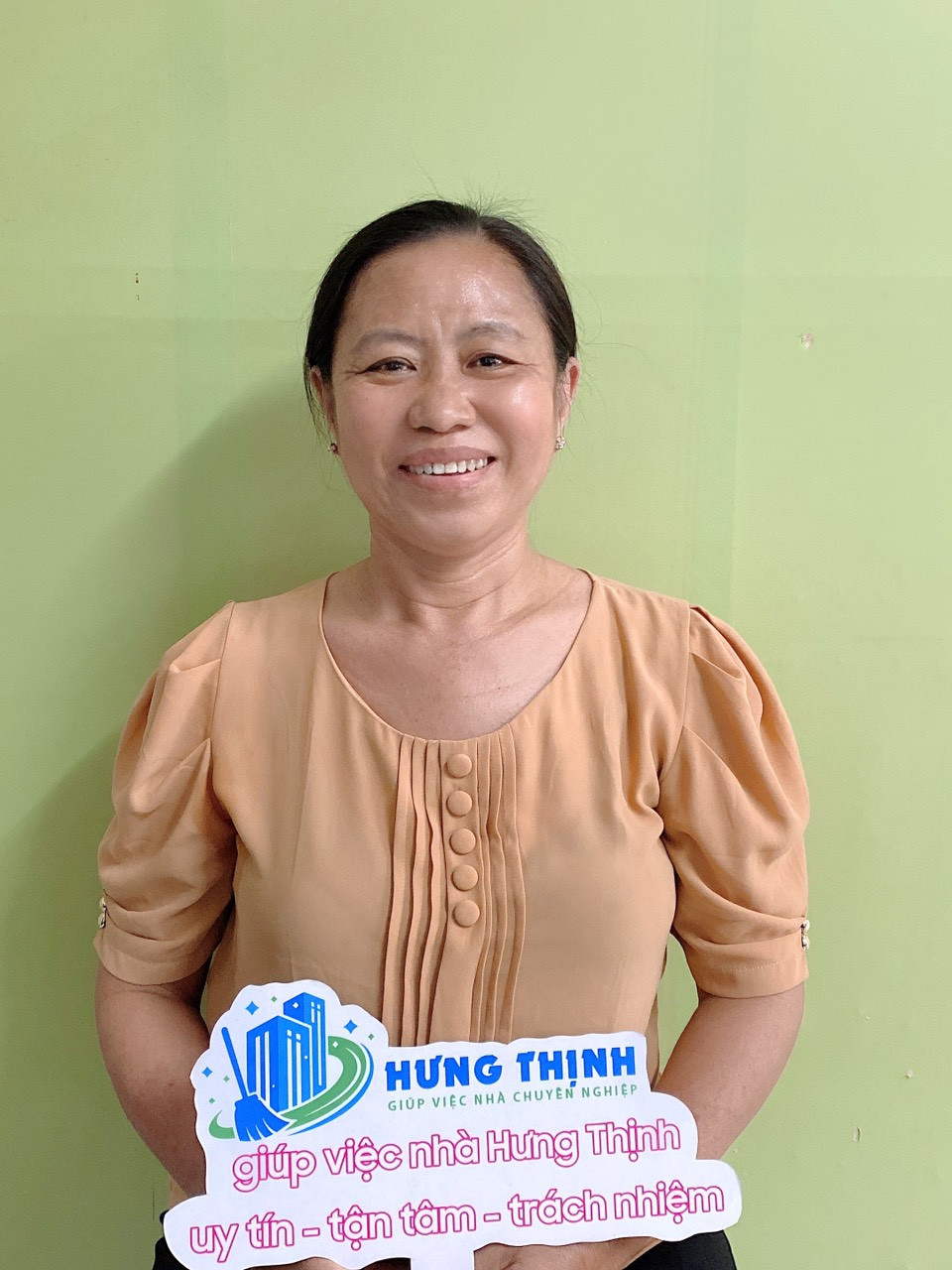 Chị Ngô Thị Kiều, Sinh Năm 70 Người Miền Tây. Chị Chuyên Giúp Việc Gia Đình