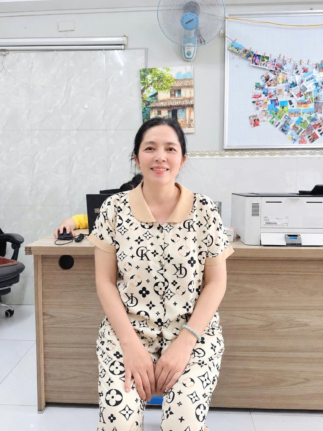 Chị Bùi Kim Duyên, sinh năm 1978, quê Đồng Tháp, chăm bé giỏi - nấu ăn ngon