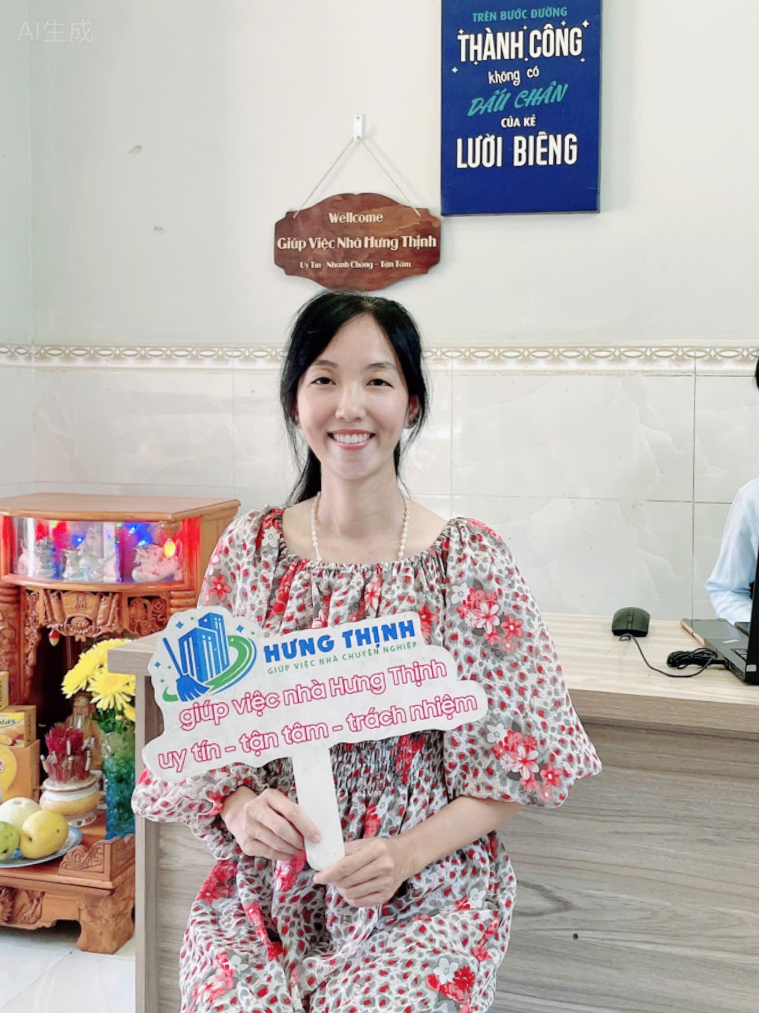 Chị Hồ Trịnh Thùy Vy - 1980 - Ninh Thuận - chuyên chăm bé Phụ việc nhà  - Lương 7 triệu