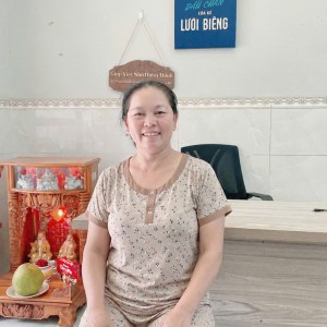 Chị Thanh nhanh nhẹn chịu khó đang tìm việc lâu dài ạ
