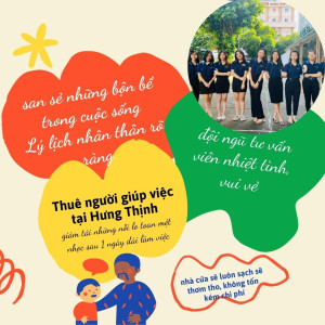 Cần tuyển gấp các cô từ 18 đến 55 tuổi làm việc nhà chăm bé làm lâu dài