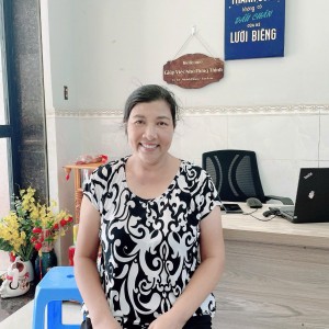 Cô Bảy rất thiện chí đi làm , đang cần việc ngay