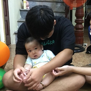 Vợ  Chồng E Đag Rất Cần Cô Chăm Bé Bo Đc 6 Tháng Giúp E
