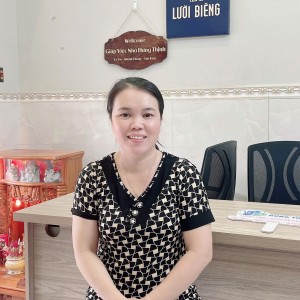 Chị Hiệp mới ở quê lên đang tìm việc bao ăn ở lại ạ