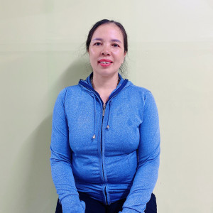 Chị Lê Thị Hoan sn 1971 quê Daklak - CHĂM EM BÉ, PHỤ GIÚP VIỆC NHÀ