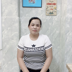 Chị Kim Thị Thắng sn 1985 Quê quán: Trà Vinh- GIÚP VIỆC NHÀ PHỤ CHĂM BÉ