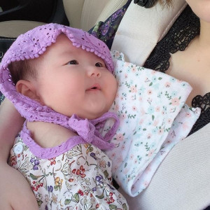 BÉ BÔNG VỪA TRÒN 3 THÁNG TÌM CÔ CHĂM BÉ CÙNG VỢ EM