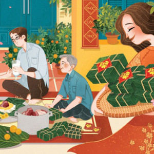 Gần Tết Rồi Các Cô Tranh Thủ Đi Làm Để Kiếm Thêm Thu Nhập Ăn Tết Thôi Ạ !