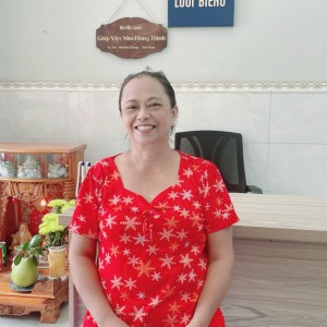Chị Nhung nhanh nhẹn chịu khó đang cần việc ngay ạ