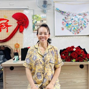 Chị Chi đang tim việc lâu dài ạ
