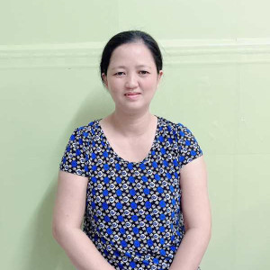 Chị Đỗ Thị Mơ, sinh năm 1980, quê Đắk Lắk - gIÚP VIỆC NHÀ PHỤ CHĂM BÉ