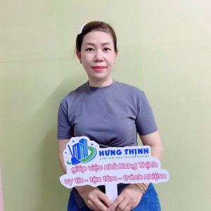 Chị Thảo nhanh nhẹn chịu khó đang tìm việc bao ăn ở lại ạ