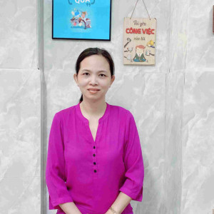 Chị Trần Thị Thu Huyền, SN 1982, quê An Giang – CHĂM BÉ, GIÚP VIỆC NHÀ