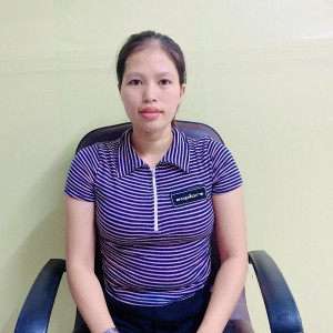 Chị Trần Thị Thùy Bân, sinh năm 1995, quê Thừa Thiên Huế - GIÚP VIỆC NHÀ PHỤ CHĂM BÉ