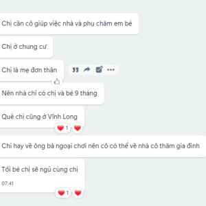 Sáng Nay Em Thanh Hiện Đang Có 1 Ca Mẹ Đơn Thân Ở Chung Cư Q7