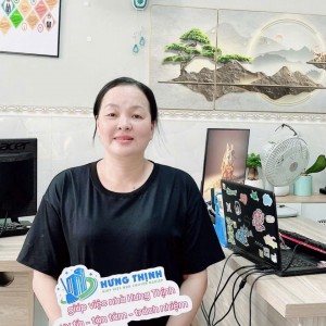 Chị Trang đang tìm việc chăm bé - giúp việc nhà bao ăn ở lại ạ