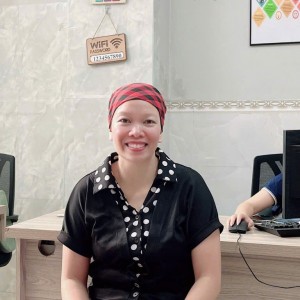 Chị Xuân rất thiện chí đi làm ạ