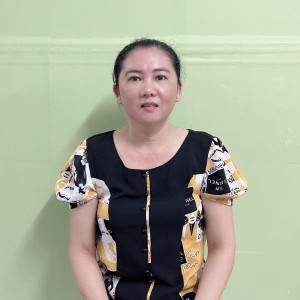 Chị Đoàn Thị Thanh Tâm, sinh năm 1980, quê Bình Dương – CHĂM ÔNG BÀ, GIÚP VIỆC NHÀ, PHỤ CHĂM BÉ