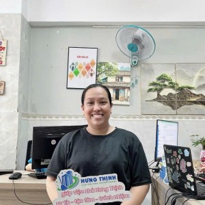 Chị Thúy  quê Bến Tre – tìm việc giúp việc nhà, chăm bé, chăm người già bao ăn ở lại