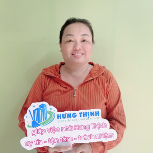 Chị Tiến nhanh nhẹn chịu khó đang cần việc đi làm ngay