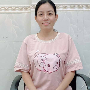 Chị Cúc nhanh nhẹn chịu khó , rất thiện chí đi làm ạ