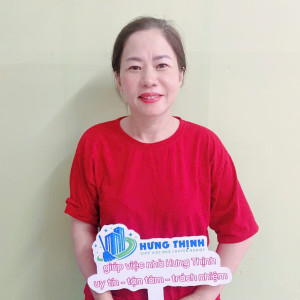 Chị Vân đang tìm việc bao ăn ở lại ạ