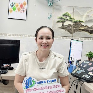 Chị Tú đang tìm việc chuyên tập vụ , giúp việc nhà - phụ chăm bé di làm bao ăn ở lại ạ