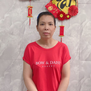 Chị Huỳnh Thị Thức, sinh năm 1975, quê Phú Yên –CHUYÊN CHĂM BÉ, PHỤ VIỆC NHÀ