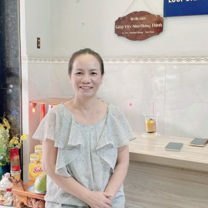 Chị Anh chăm bé giỏi - phụ việc nhà tốt  , đang tìm việc bao ăn ở lại ạ